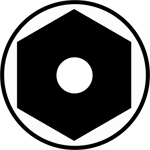 Inbus vrtaný - symbol