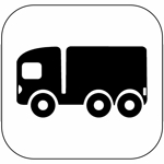 TIR a nákladní automobil - symbol