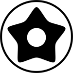 Torx security - symbol